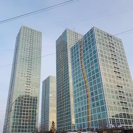 Апартаменты На Набережной С Панорамным Видом На 39 Этаже Astana Dış mekan fotoğraf